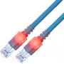 ZVK GMBH Easylan DualBoot LED Cat.6 S/FTP patchkabel, RJ45, LSOH, blauw, 25 m CS1OBCDCD0250