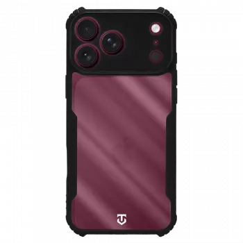 Tactical Quantum Stealth hoes voor iPhone 17 Pro Max / 18 Pro Max, transparant/zwart