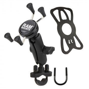 RAM Mounts X-Grip telefoonhouder met U-beugel stuurbevestiging (RAM-B-149Z-UN7)