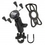 RAM Mounts X-Grip telefoonhouder met U-beugel stuurbevestiging (RAM-B-149Z-UN7)