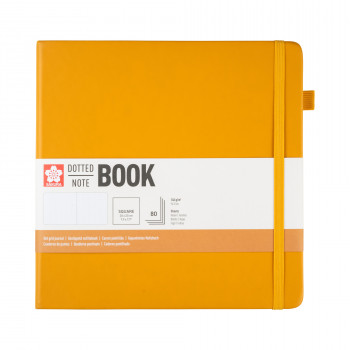 Sakura 94167506 gestippeld hardcover-notitieboek, 20 × 20 cm, Japanese Kerria, 160 pagina's
