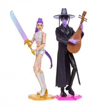 Mattel JRY40 KPop Demon Hunters Rumi en Jinu actiefiguren, 2-pack