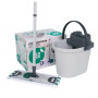 ECO EGO CIRCULAR POWER vlakke mop set met 13-l-emmer en wringer
