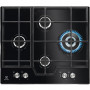 Electrolux KGG6456K 60 cm inbouw gaskookplaat met 4 branders, zwart glas