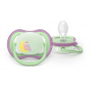 Philips AVENT Ultra Air nachtspeen 6-18 maanden, 2-pack, lichtgevend in het donker