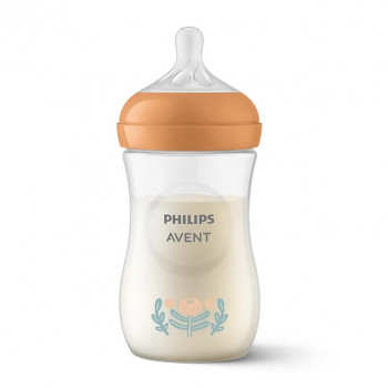 Philips AVENT Natural Response babyfles 260 ml met medium-flow speen, 1M+