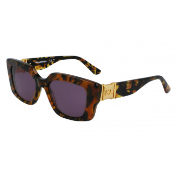 Karl Lagerfeld dameszonnebril KL6125S-234 Havana bruin gradient 52/17/140 mm