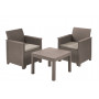 KETER tuinmeubelset Elodie balkonset met tafel Classic beige