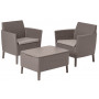 KETER tuinmeubelset Salemo balkonset beige