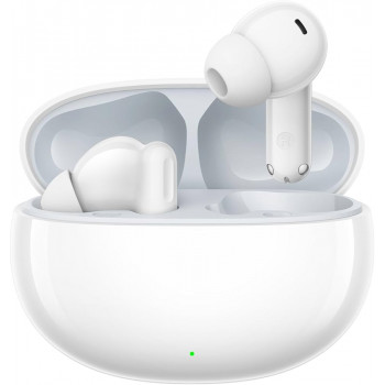 realme TechLife Buds RMA2506 True Wireless oordopjes met Bluetooth 5.3, 10mm bass-driver, ENC, 28h accu, IPX5, wit