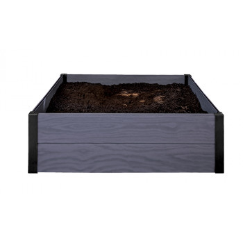 KETER rand voor vierkante bloembed Maple Square 106x106x32cm grijs