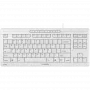 CHERRY STREAM TKL toetsenbord universeel USB AZERTY Frans wit