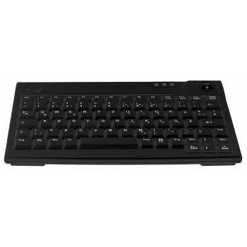 Contour Design Active Key AK-440 toetsenbord kantoor USB QWERTZ Duits zwart