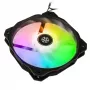 SilverStone SST-AS140B Air Slimmer 140 PWM behuizingsventilator, 140 mm, 1700 rpm, 33 dB, zwart