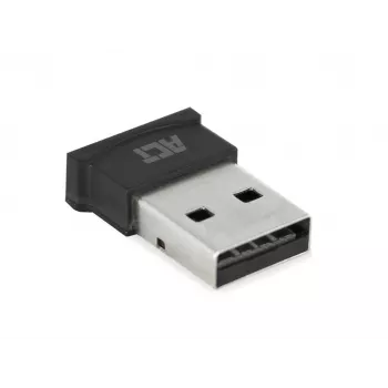 ACT USB Bluetooth-adapter, draadloos, USB, Bluetooth, 3 Mbit/s, zwart