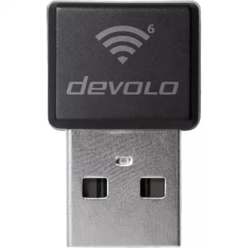 Draadloze USB-adapter Devolo WiFi 6 Stick nano 7270 (zwart)