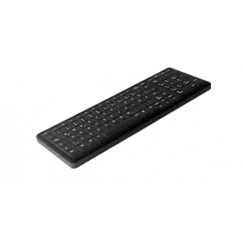 Cherry Contour Design Active Key AK-C4110 — industriële bedrade USB-toetsenbord, 83 toetsen, membraan, Duitse layout, zwart