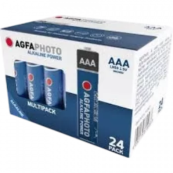 AgfaPhoto Power LR03 Micro (AAA)-batterij alkalimangaan 1,5 V 24 stuks (110-819938)