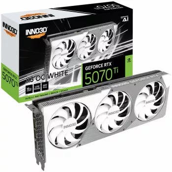 INNO3D GeForce RTX 5070 Ti X3 OC WHITE 16GB GDDR7 grafische kaart