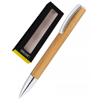 ONLINE 36122 Vision Nature Maple – draaibalpen, M, zwarte vulling, geschenkdoos