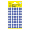 Avery Zweckform 3591 – afneembare markeringsstippen, Ø 8 mm, blauw, 416 stuks