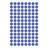 Avery Zweckform 3591 – afneembare markeringsstippen, Ø 8 mm, blauw, 416 stuks