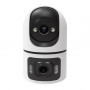 MOES WCM-Q09 dual-lens WLAN binnenkamera met USB-voeding