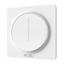 MOES ZS-SY-EUD Zigbee wanddimmer met touchbediening, wit, nuldraad vereist